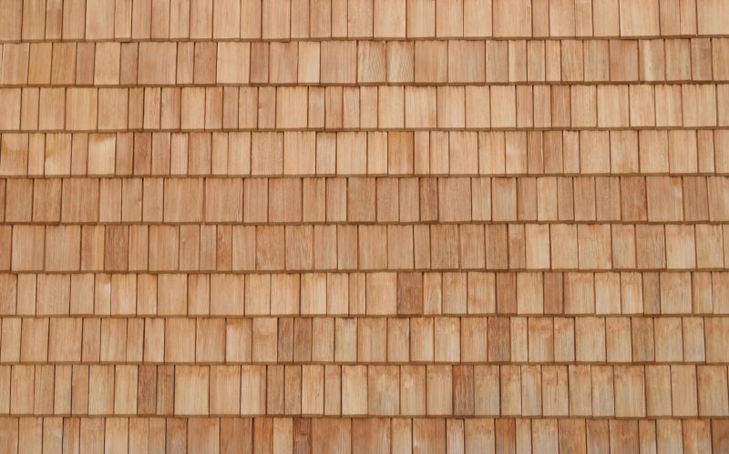 Cedar Shake Roof Close-up