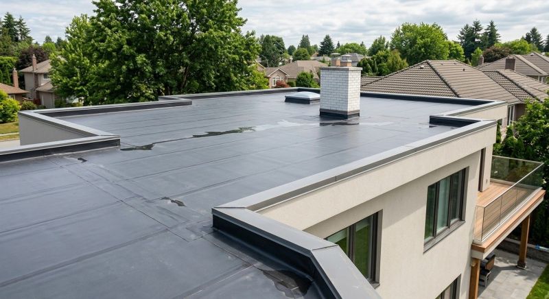 Rubber Roof Installation in Fredericksburg, VA